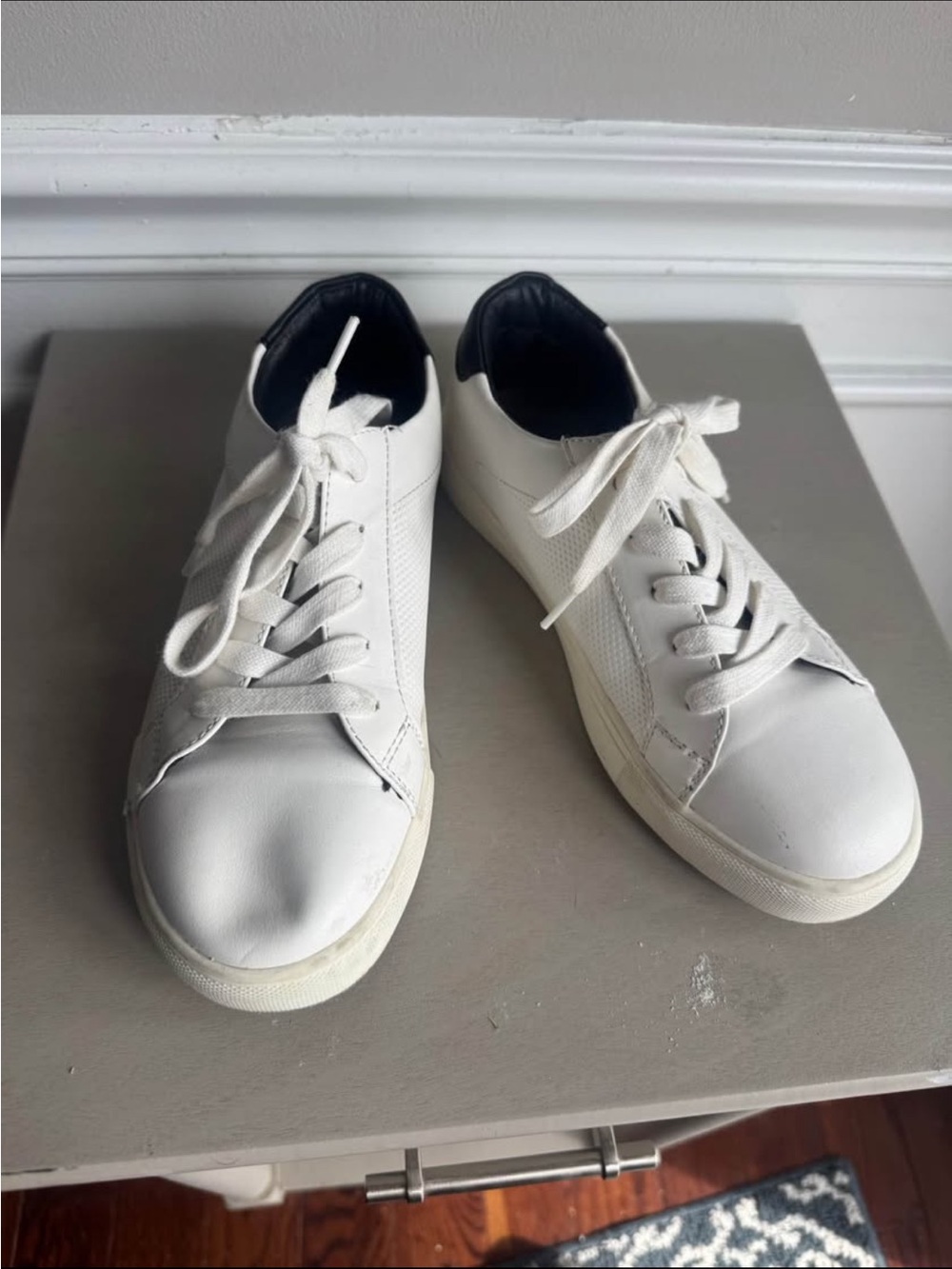 Sonoma White Kids Lace-Up Sneakers